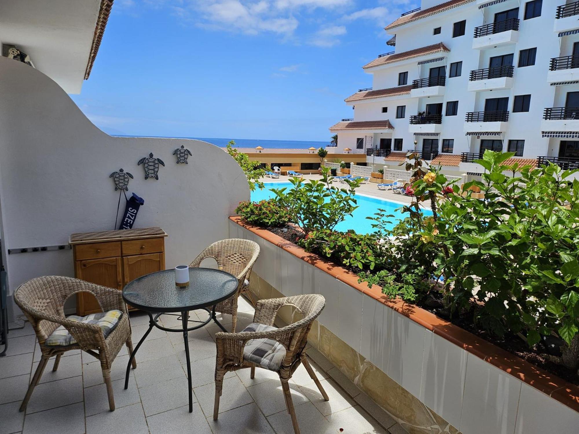 Аппартаметы Seguro De Sol Playa De La Arena Puerto de Santiago  Exterior foto